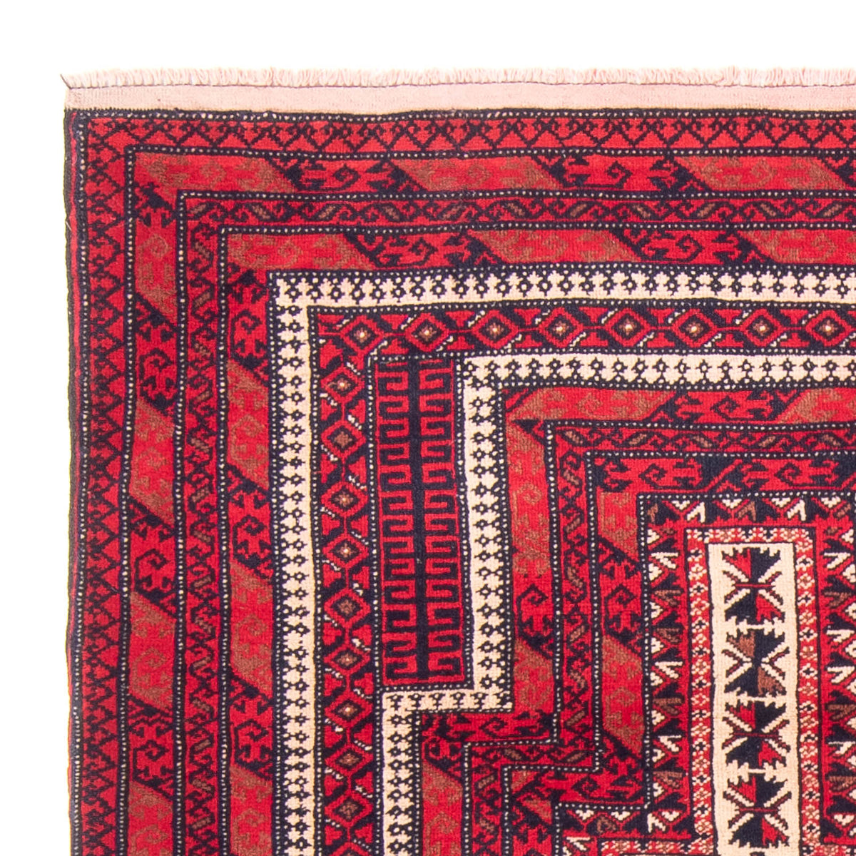 Belutsch Rug - Prayer Rug - 135 x 100 cm - beige