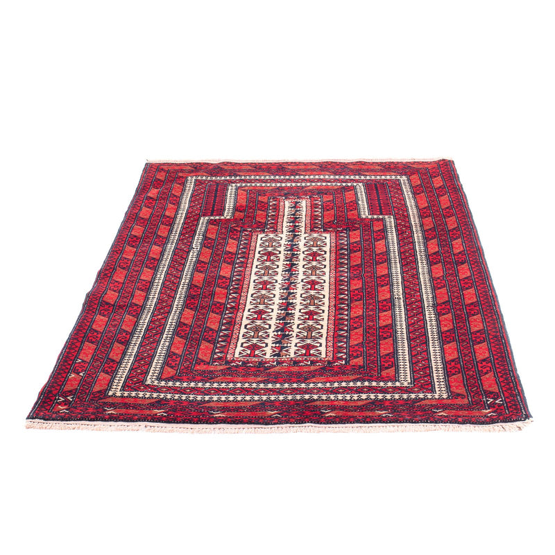 Belutsch Rug - Prayer Rug - 135 x 100 cm - beige