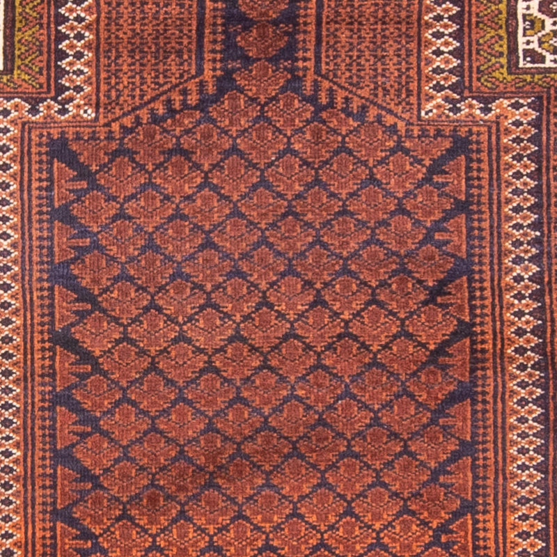 Belutsch Rug - Prayer Rug - 141 x 86 cm - blue