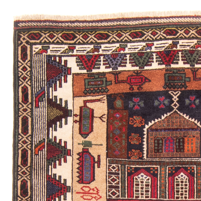 Belutsch Rug - Prayer Rug - 120 x 85 cm - dark blue