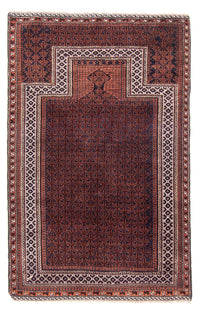 Belutsch Rug - Prayer Rug - 146 x 96 cm - dark blue