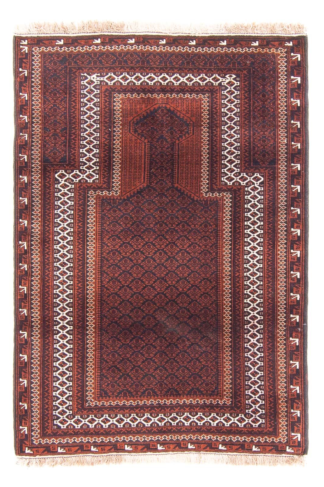 Belutsch Rug - Prayer Rug - 130 x 86 cm - dark blue