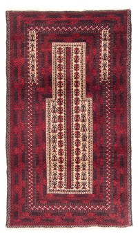 Belutsch Rug - Prayer Rug - 154 x 93 cm - beige