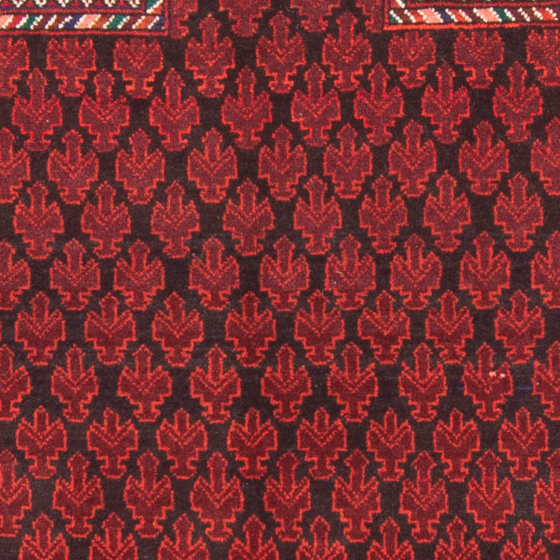 Belutsch Rug - Prayer Rug - 155 x 103 cm - red