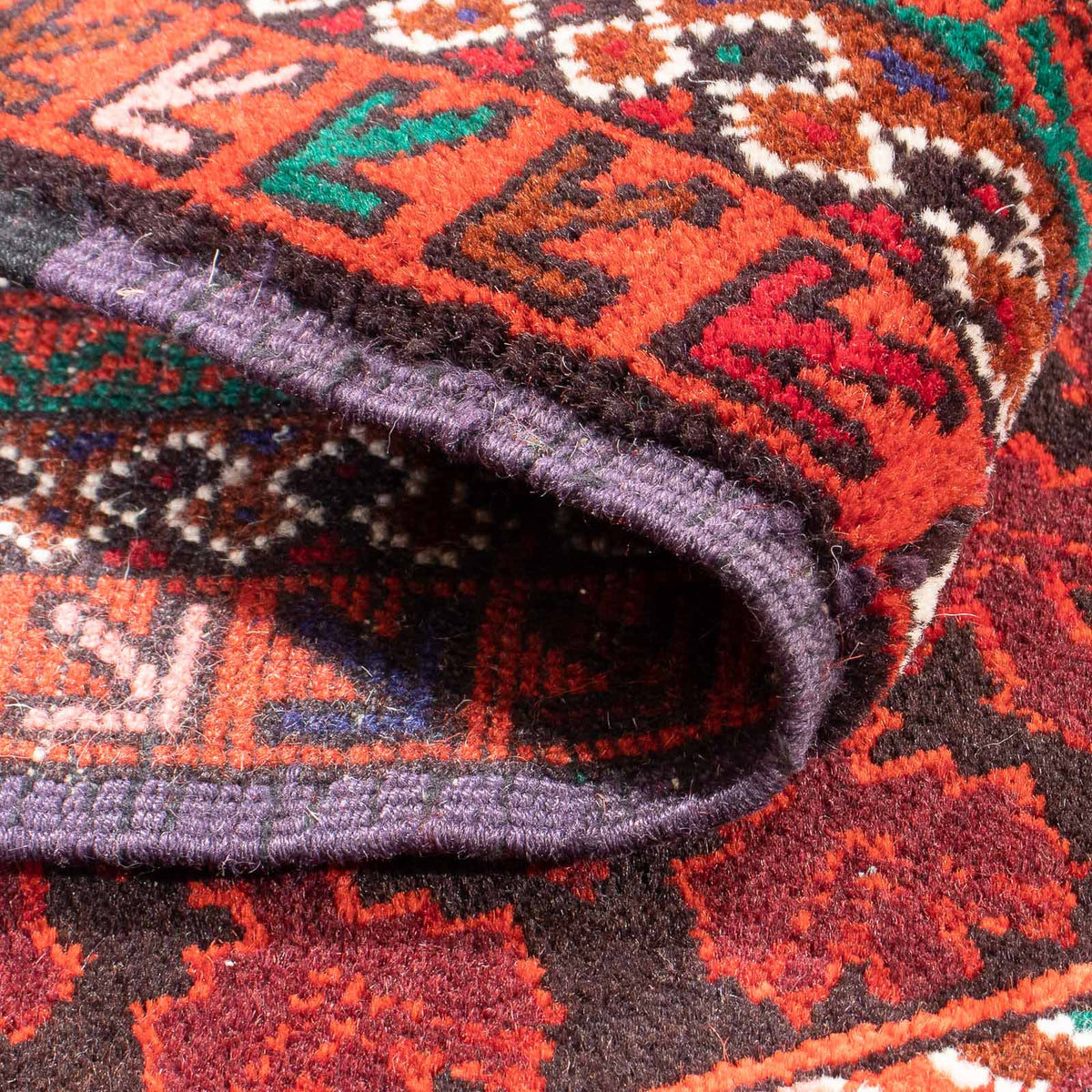 Belutsch Rug - Prayer Rug - 155 x 103 cm - red