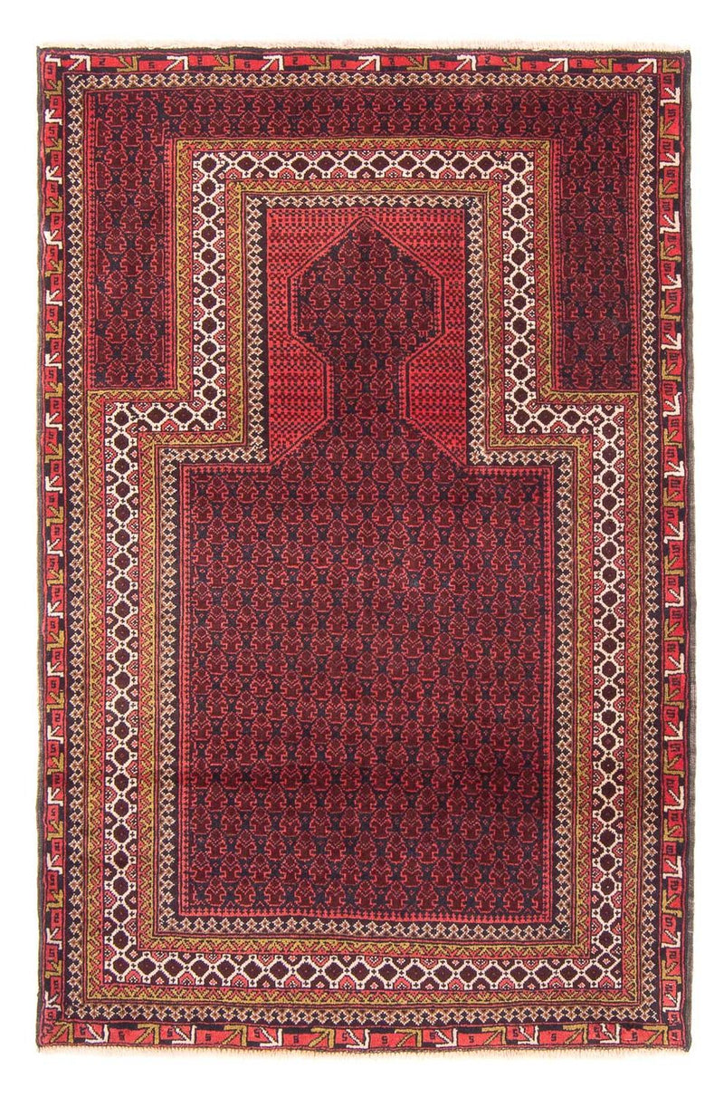 Belutsch Rug - Prayer Rug - 140 x 91 cm - dark blue