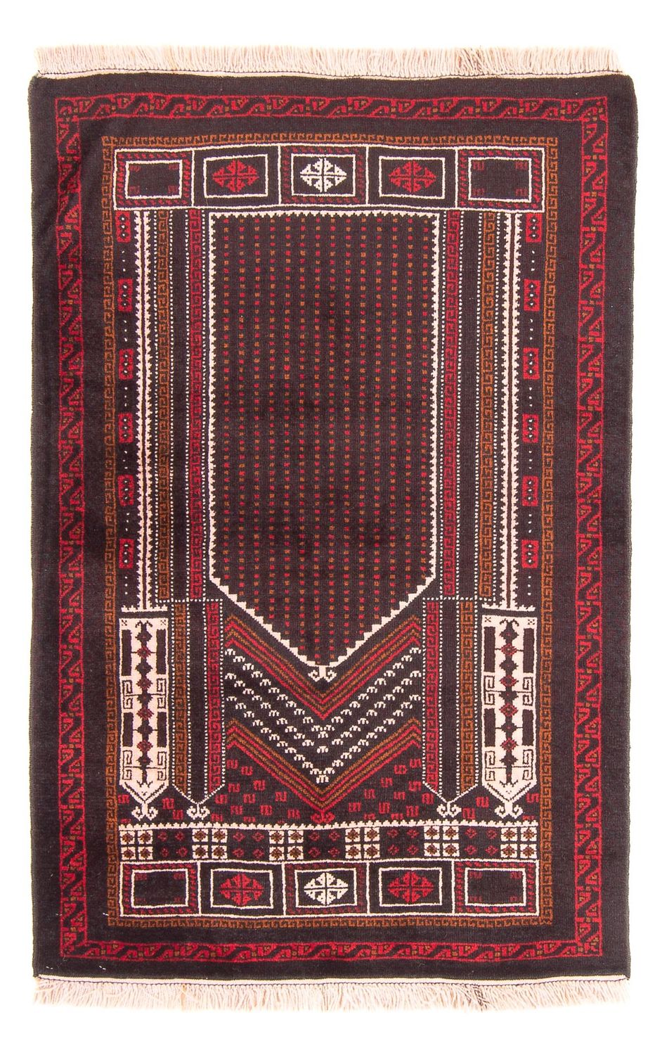 Belutsch Rug - Prayer Rug - 130 x 86 cm - dark blue