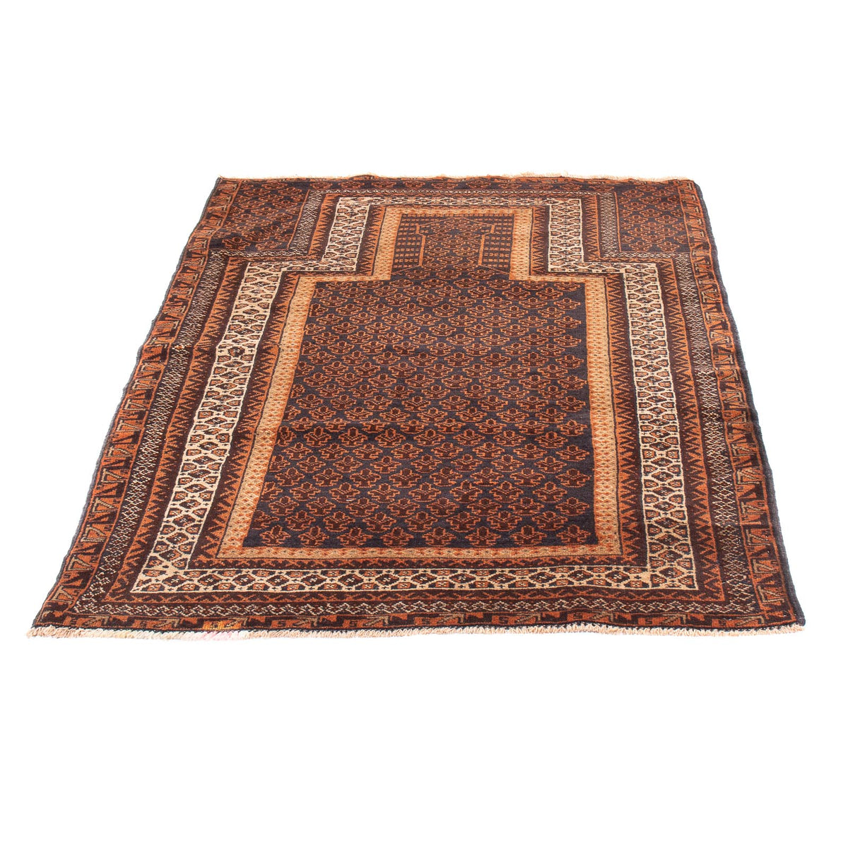 Belutsch Rug - Prayer Rug - 147 x 91 cm - dark blue