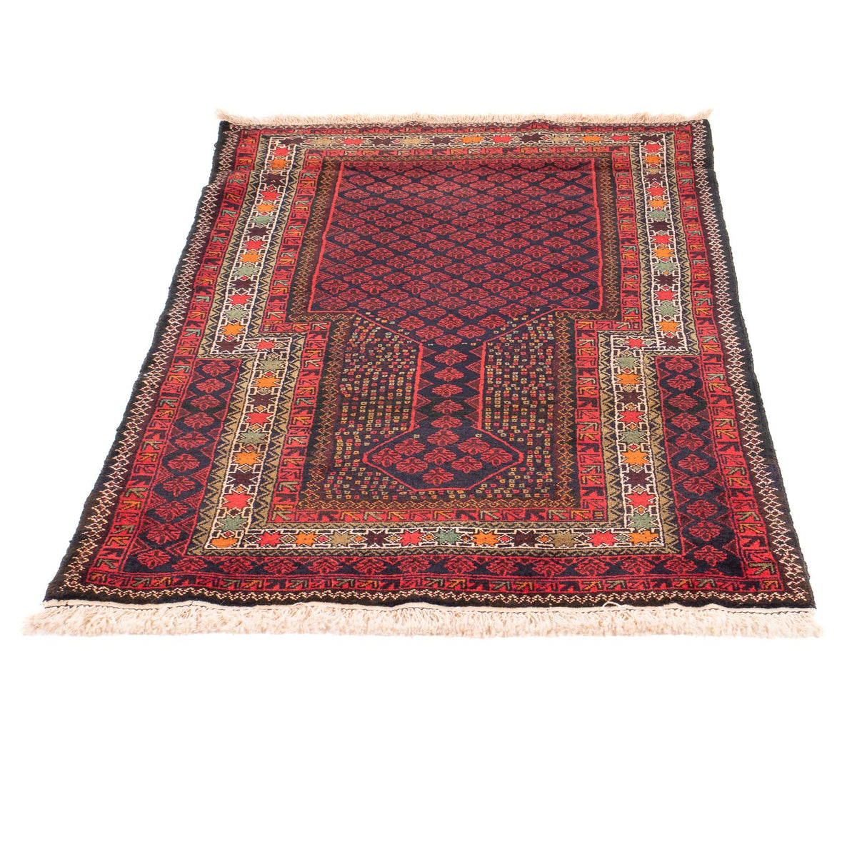 Belutsch Rug - Prayer Rug - 157 x 90 cm - dark blue