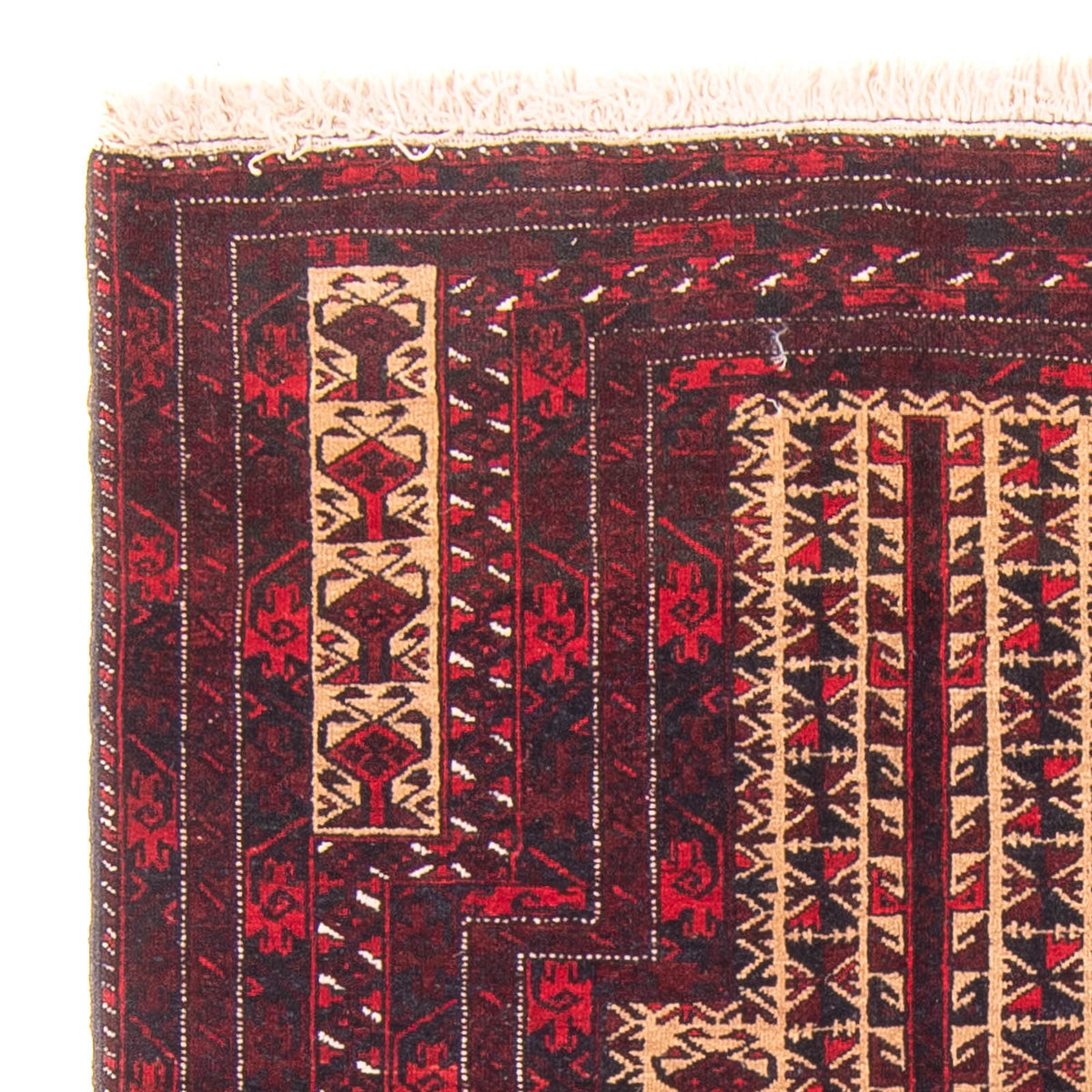 Belutsch Rug - Prayer Rug - 130 x 83 cm - beige