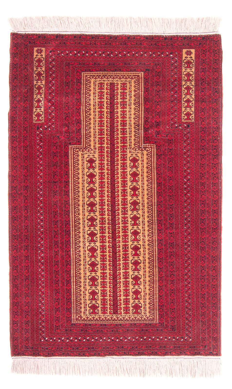 Belutsch Rug - Prayer Rug - 148 x 97 cm - gold