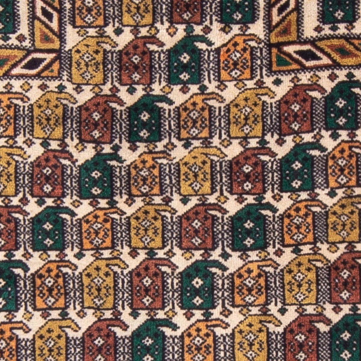 Belutsch Rug - Prayer Rug - 126 x 82 cm - multicolored