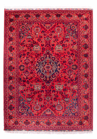 Afghan Rug - 355 x 256 cm - red