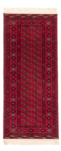 Runner Afghan Rug - 190 x 82 cm - red