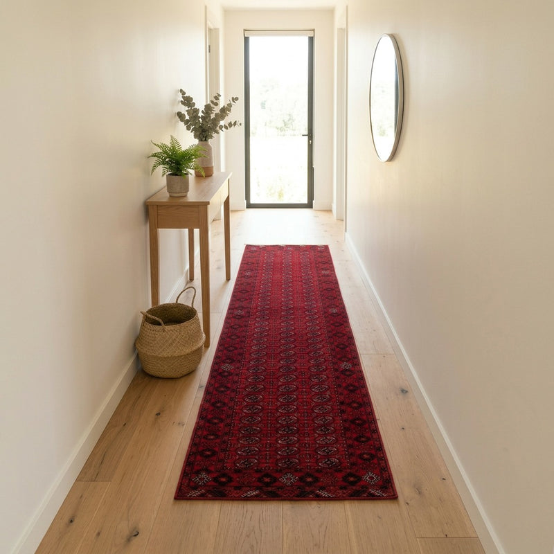 Afghan Rug 85x258cm - Oriental Rug