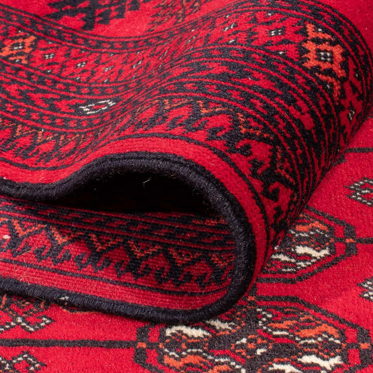 Afghan Rug - Bukhara - 282 x 200 cm - red