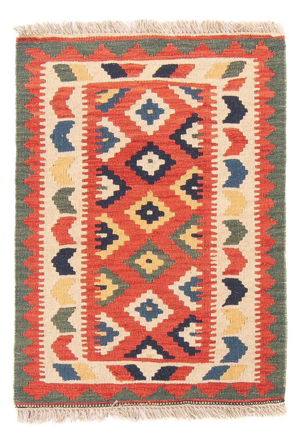 Kelim Rug - Oriental - 97 x 66 cm - red