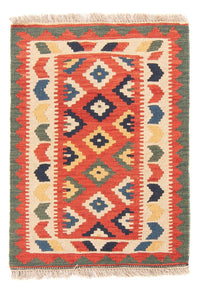 Kelim Rug - Oriental - 97 x 66 cm - red