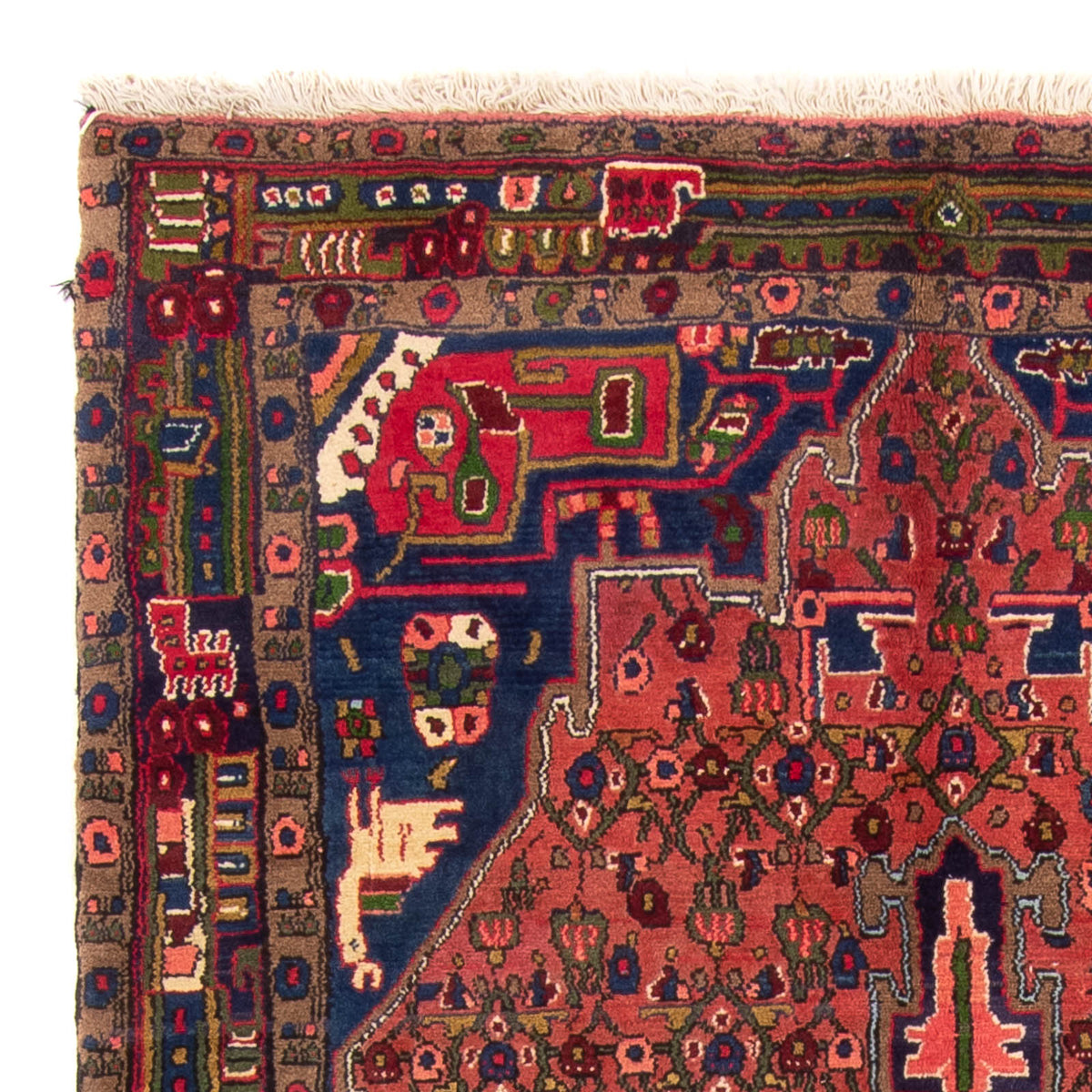 Perser Rug - Nomadic - 255 x 150 cm - red