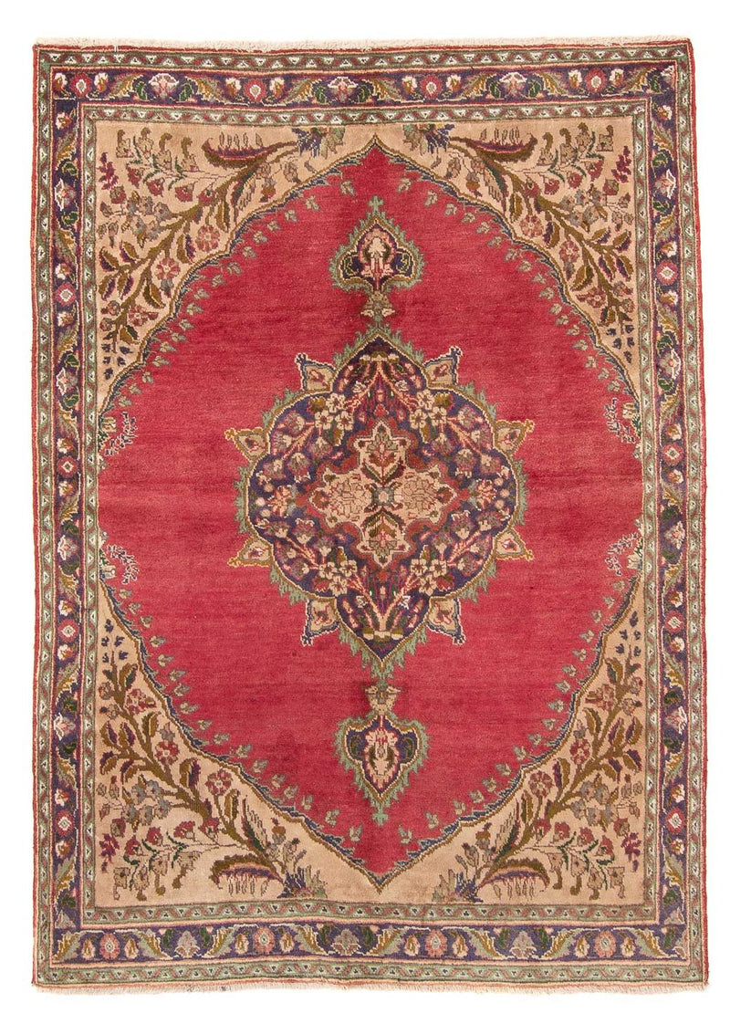 Perser Rug - Tabriz - 203 x 145 cm - red