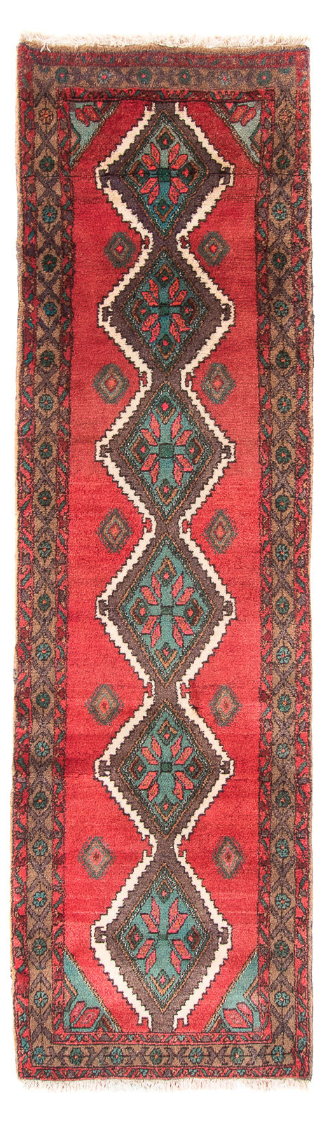 Runner Perser Rug - Nomadic - 275 x 80 cm - terracotta