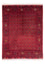 Afghan Rug - 193 x 148 cm - red