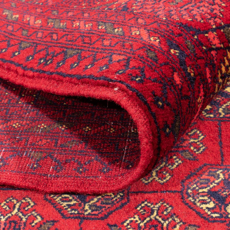 Afghan Rug - 193 x 148 cm - red