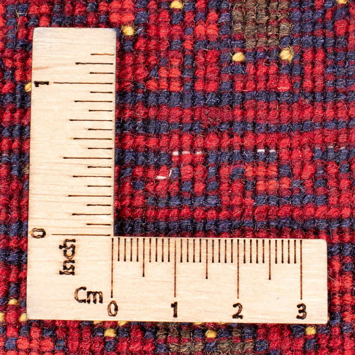 Afghan Rug - 193 x 148 cm - red