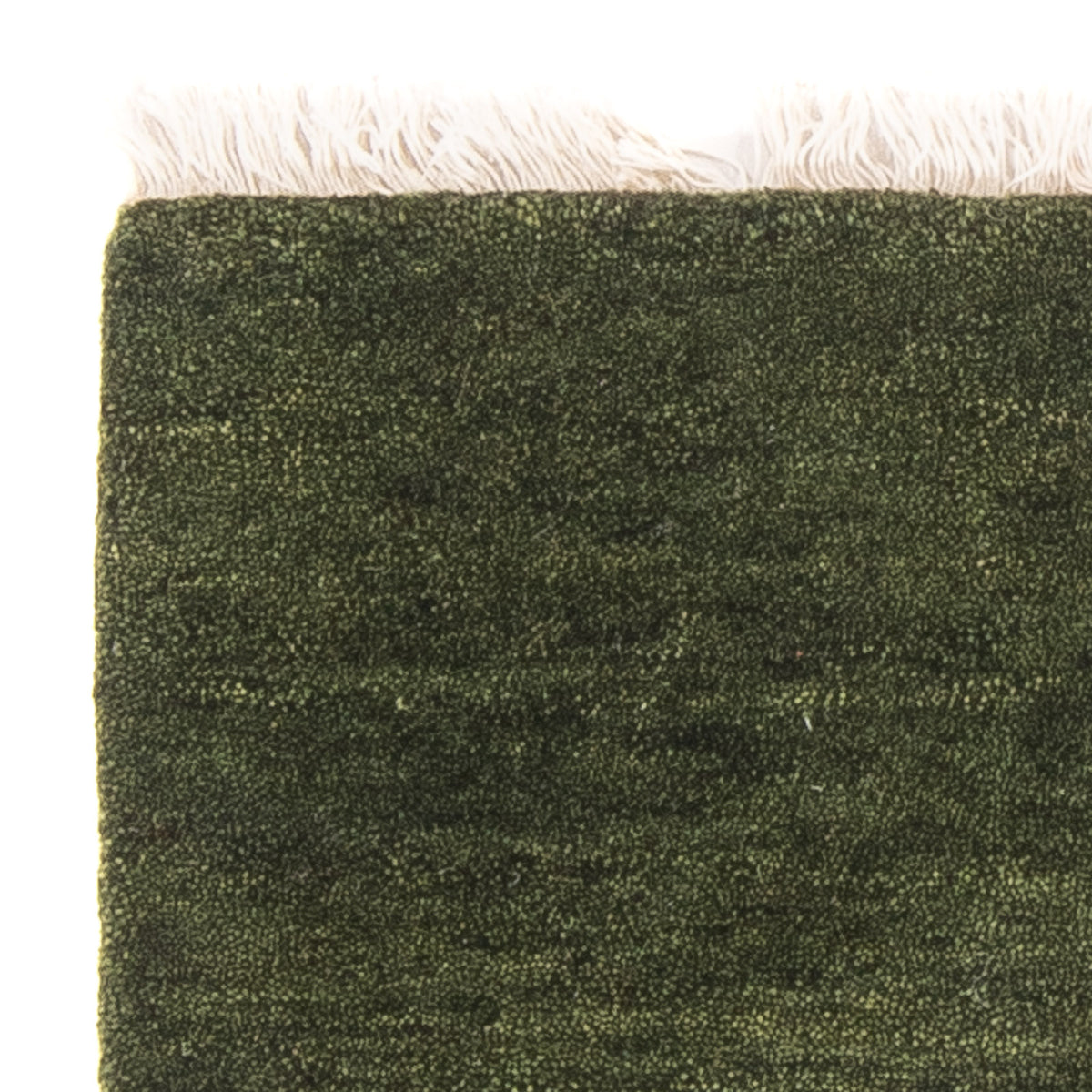 Gabbeh Rug - Indus square  - 54 x 51 cm - green