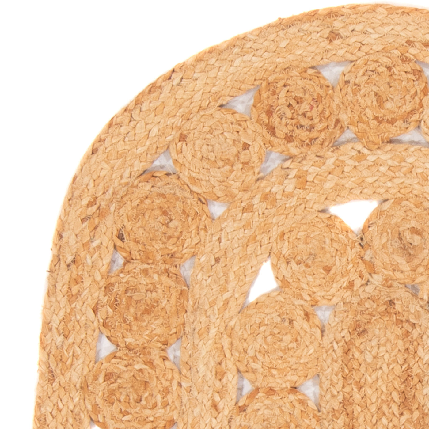 Jute Carpet Rug 91x61cm - Wool Rug