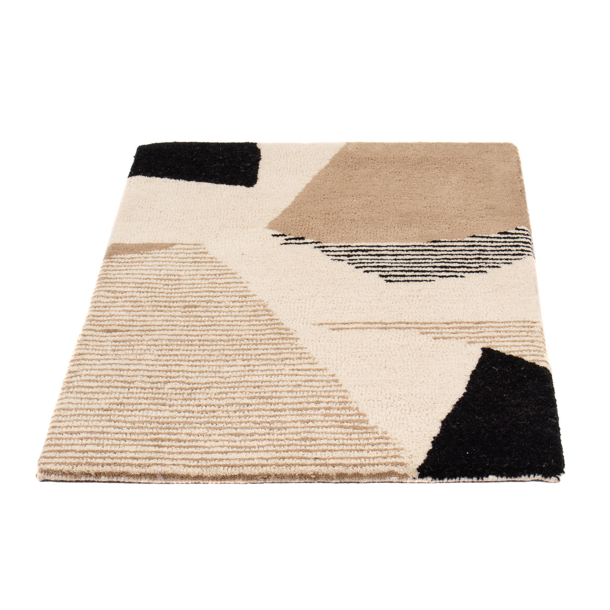 Wool Rug - 90 x 60 cm - beige