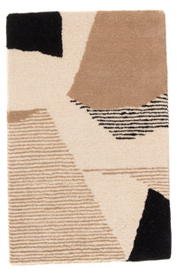 Wool Rug - 90 x 60 cm - beige