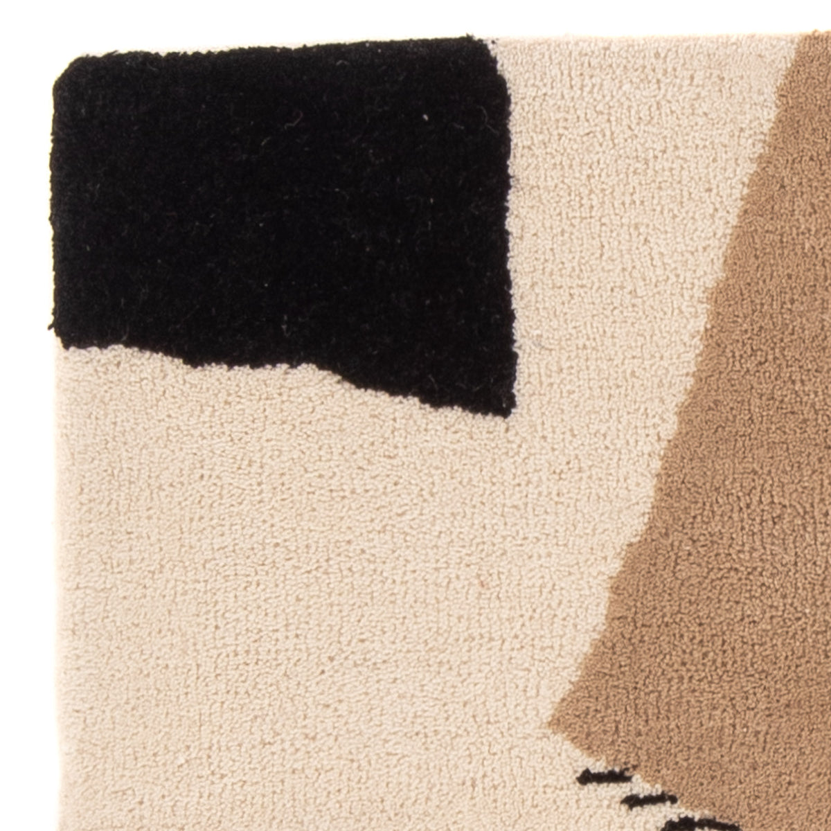 Wool Rug - 90 x 60 cm - beige