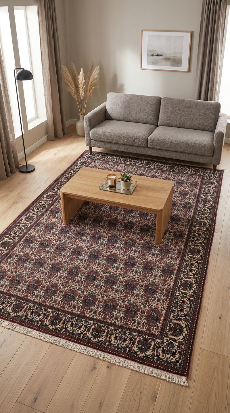 Perser Rug - Nomadic - 300 x 200 cm - dark beige