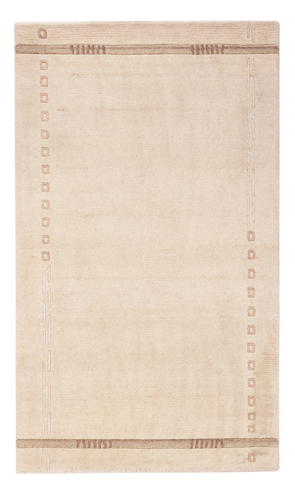 Runner Nepal Rug - 155 x 91 cm - cream