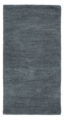 Wool Rug - 143 x 72 cm - petrol blue