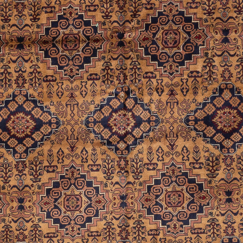 Afghan Rug - Bukhara - 344 x 246 cm - dark beige