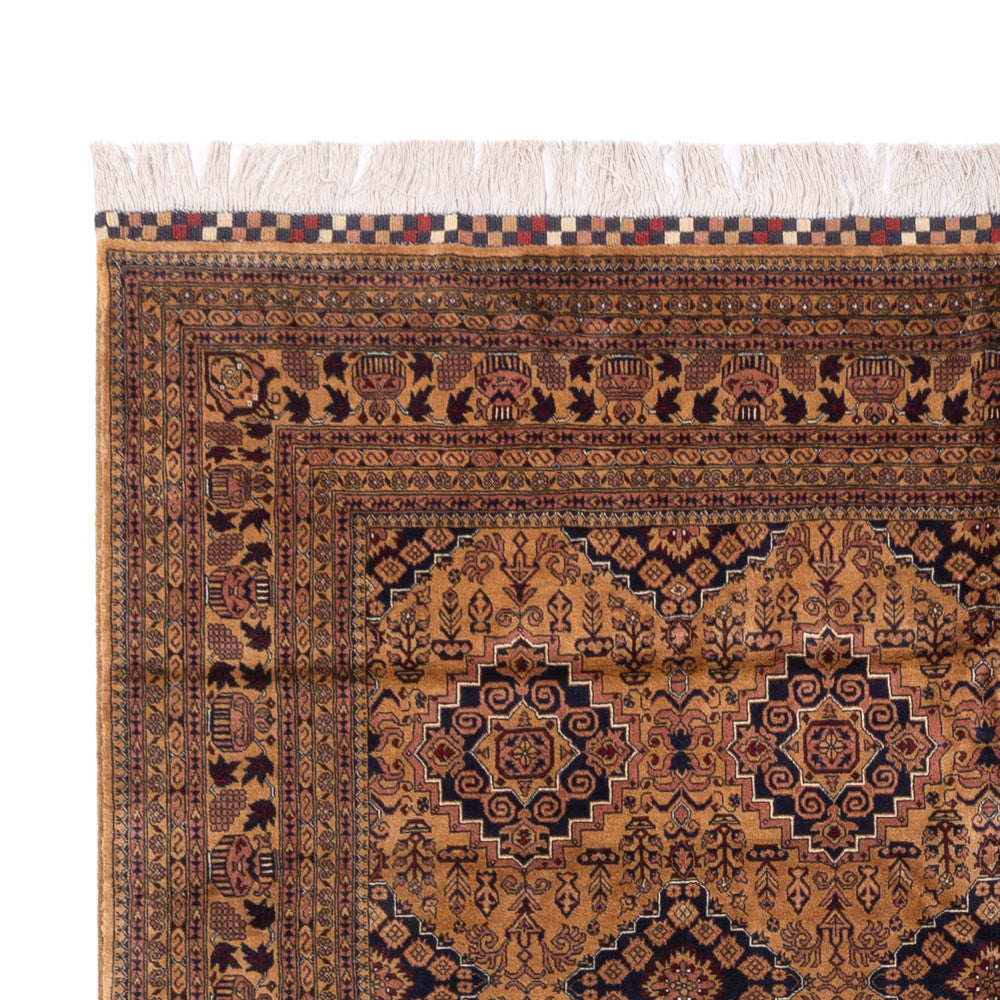 Afghan Rug - Bukhara - 344 x 246 cm - dark beige
