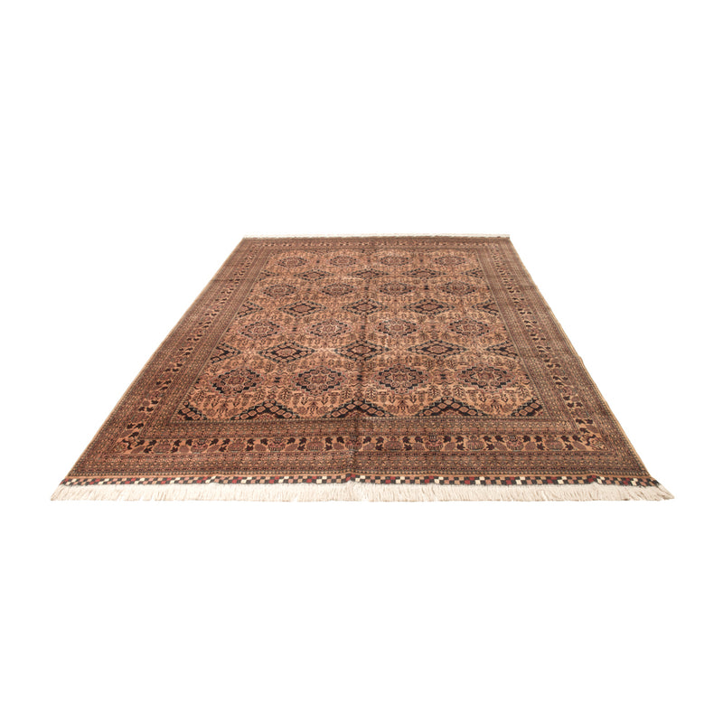 Afghan Rug - Bukhara - 344 x 246 cm - dark beige