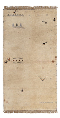 Gabbeh Rug - Indus - 160 x 90 cm - beige