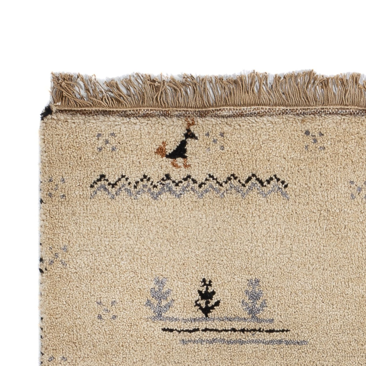 Gabbeh Rug - Indus - 160 x 90 cm - beige