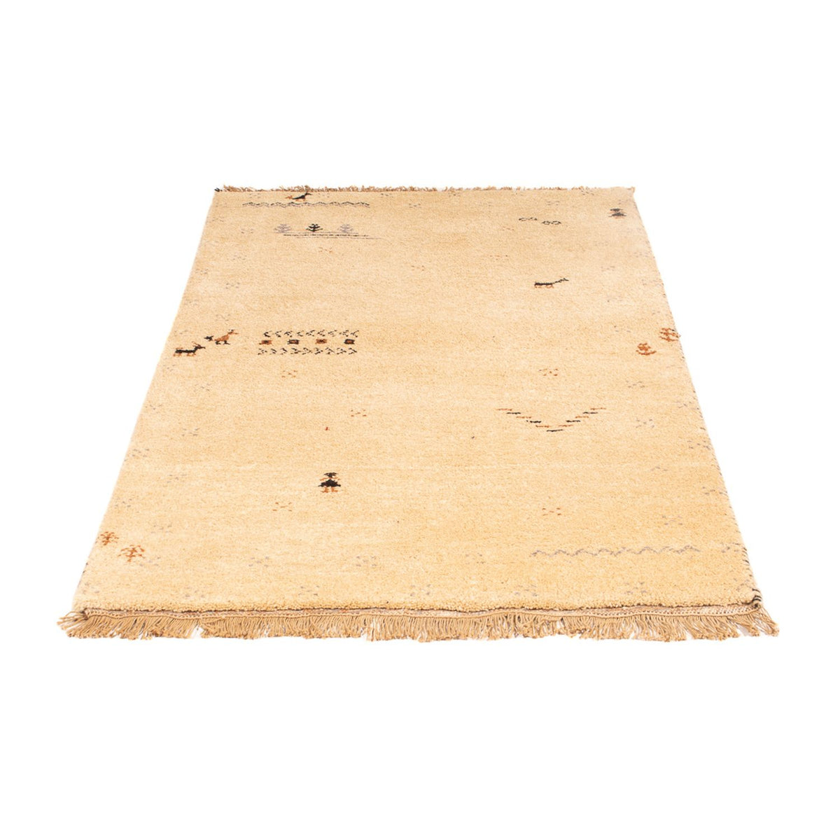 Gabbeh Rug - Indus - 160 x 90 cm - beige