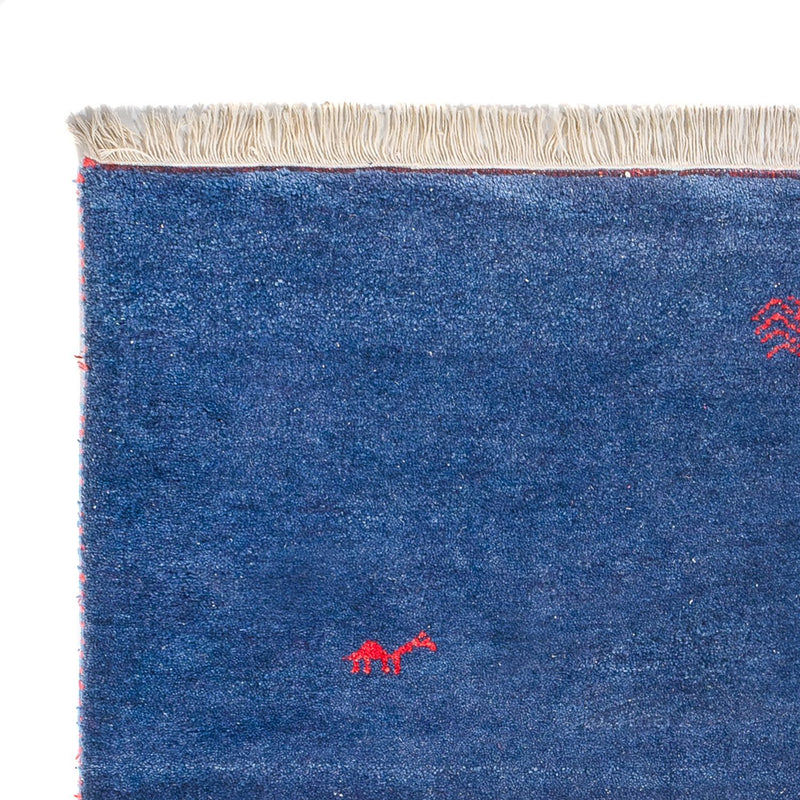 Gabbeh Rug - Indus - 180 x 120 cm - dark blue