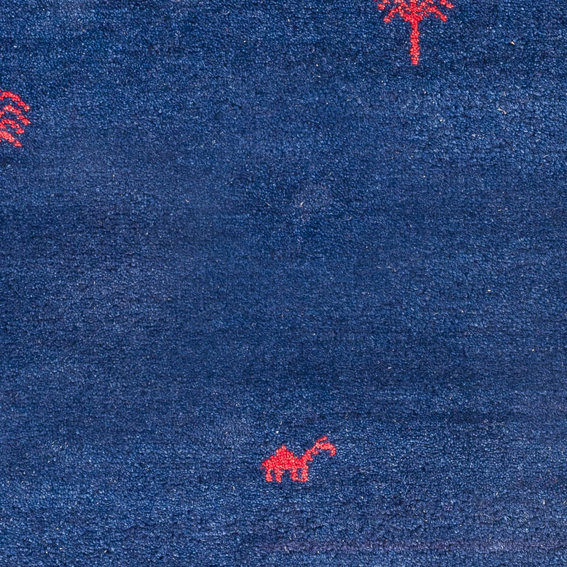 Gabbeh Rug - Indus - 180 x 120 cm - dark blue