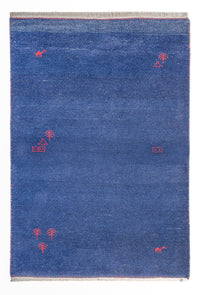 Gabbeh Rug - Indus - 180 x 120 cm - dark blue