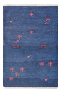 Gabbeh Rug - Indus - 180 x 120 cm - dark blue