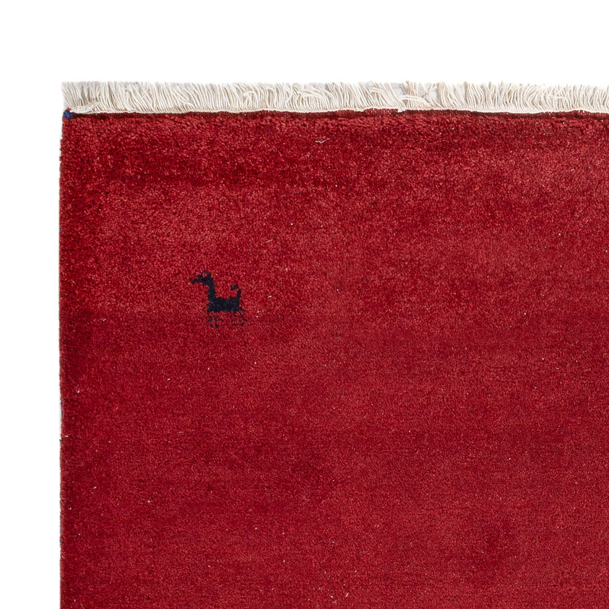 Gabbeh Rug - Indus - 180 x 120 cm - bordeaux red