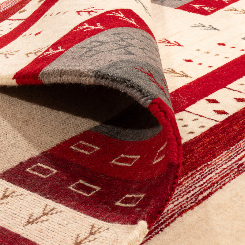 Gabbeh Rug - Loribaft Softy - 240 x 170 cm - multicolored