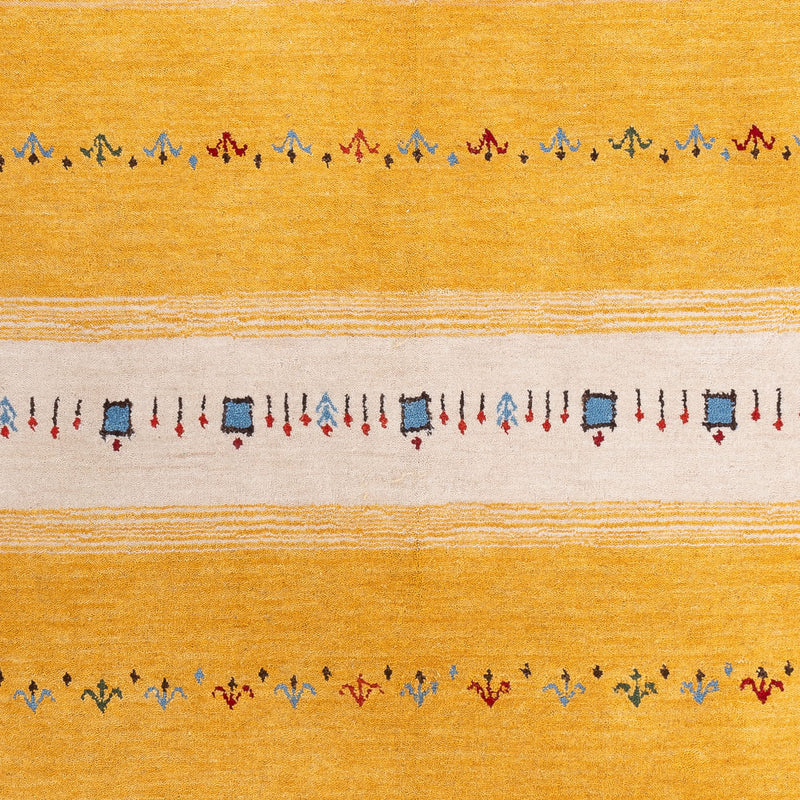 Gabbeh Rug - Loribaft Softy - 240 x 170 cm - gold