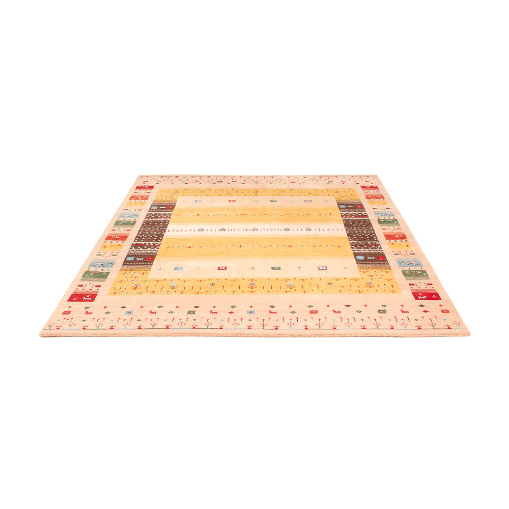 Gabbeh Rug - Loribaft Softy - 240 x 170 cm - gold